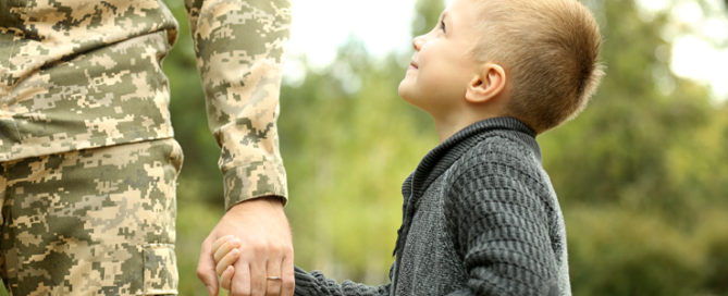 military family moving