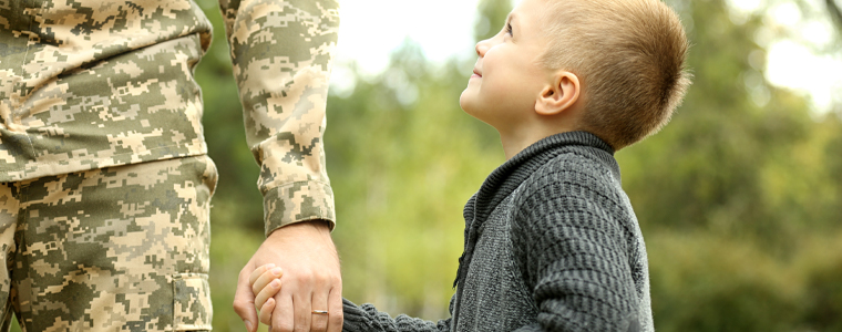 military family moving