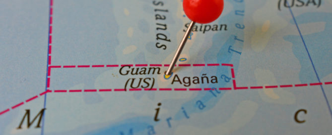 guam map
