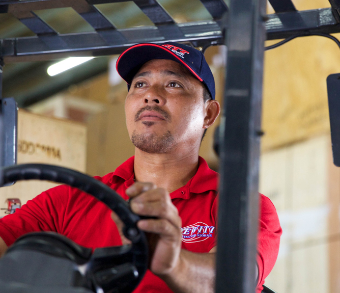 forklift driver