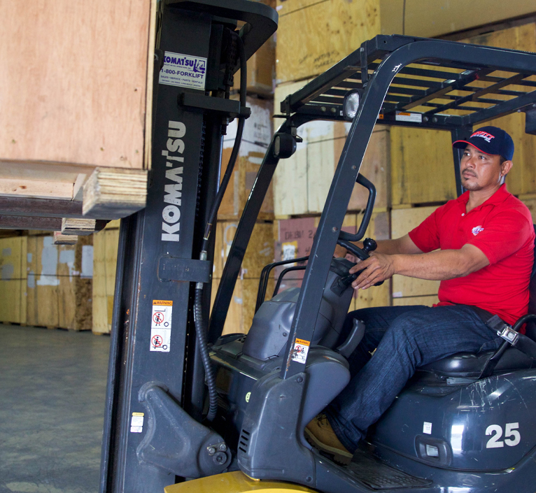 forklift driver